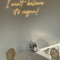 I know right?  at The Moody Vegan in Los Angeles