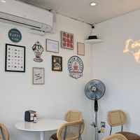 Cute cafe! at The Moody Vegan in Los Angeles