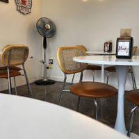 Only about 4 tables, but don't let that keep you away! at The Moody Vegan in Los Angeles