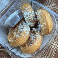 mini waffles  at The Moody Vegan in Los Angeles