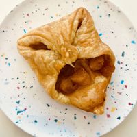 Apple pastry  #Veganuary at The Moody Vegan in Los Angeles