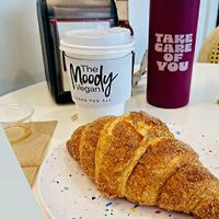 Churro Croissant at The Moody Vegan in Los Angeles