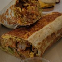 Breakfast Burrito at The Moody Vegan in Los Angeles