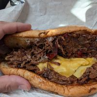 Philly Cheesesteak at The Moody Vegan in Los Angeles