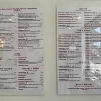 Menu  at The Moody Vegan in Los Angeles