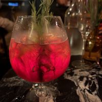   at Justine's Wine Bar in Los Angeles