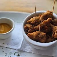 Buffalo Souljah Cauli Wings at Salsa Brava Restaurante Caribeño in Puerto Viejo De Talamanca