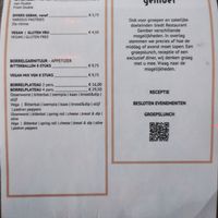 Snack menu: Vegan bar snacks (bittergarnituur) & pastry at Restaurant Gember in The Hague