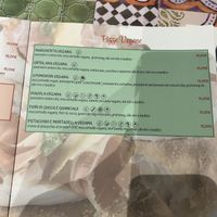 Menu   at Pizzeria Assaje  in Milan