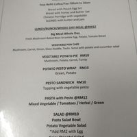 Menu May 2024 at Fren's Get Together  in Kuching