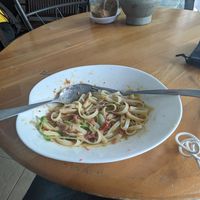 Terung asssm pasta. Absolutely beautiful! at Fren's Get Together  in Kuching