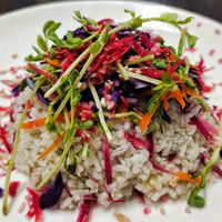 Bunga kantan fried rice 👍🏻 at Fren's Get Together  in Kuching