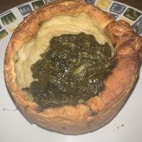 Quiché de espinacas con queso feta   at Vaina Vegana in Naucalpan De Juarez