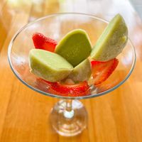 Matcha mochi   at Ohayo Poke in Mallorca