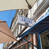  at Cafe Arnes in Vienna