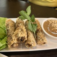 Vegan spring rolls  at Pho  in Milton Keynes