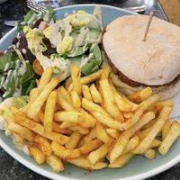 Falafel Burger   at The Cowshed Dorset in Poole