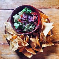 Real guacamole  at La Antigua de México in Barcelona