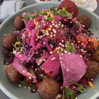 Oosterse Salad with falafel   at Lorre By Cultuurcafé    in Oostende