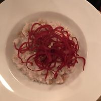 Risotto. at Cafe Pinson - Marais in Paris