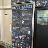 Menu  at Gelato Joy Cafe in Wellfleet
