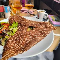 The galette at Le Anne Charlotte in Honfleur