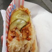 Vegan Kraut Hot Dog at Fresh'n Fast Hot Dog in Berlin