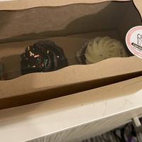 Ida’s cupckes!  at Ida's Cupcake Cafe in Bend