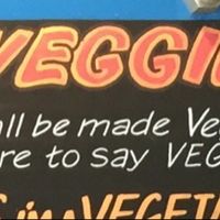 Vegan-friendly menu at Ike's in Cupertino