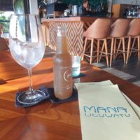 Gold Kombucha at Mana Uluwatu in Pecatu