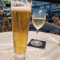 Hmmm beer at DPS - Wolfgang Puck  in Tuban