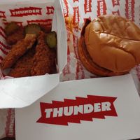 Original wings and baconator  at Thunder Vegan - La Latina  in Madrid