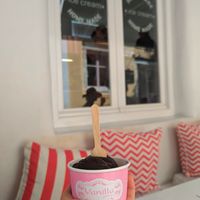Dark chocolate 🌱 at Vanilla Gelateria in Paros