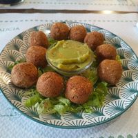 Falafel at O Encontro Gastrobar in Pontevedra