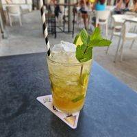 Ohne Alkohol mojito at O Encontro Gastrobar in Pontevedra
