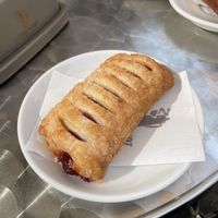 Pastry with berry jam  at B2 in Udine
