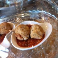 polpettina di melanzana at Bar Itxas Ondo in Bakio