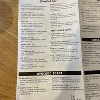 Menu 2  at Collegetown Bagels - Pine Tree Rd in Ithaca