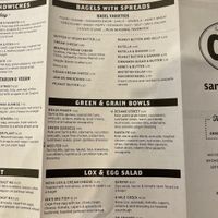 Menu 2024  at Collegetown Bagels - Pine Tree Rd in Ithaca