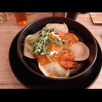 Ravioles at L'Endroit in Malmedy