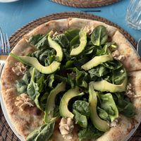 Vegan pizzaa  at Le Vele Waterfront Dining in George Town