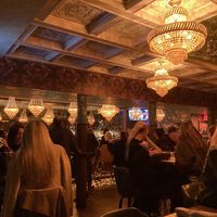 Great golden light    at Pinky's in Boston