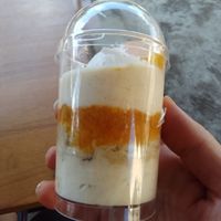 Mango and passion fruit mousse at O Plant-based - Nguyễn Đình Chiểu in Ho Chi Minh City