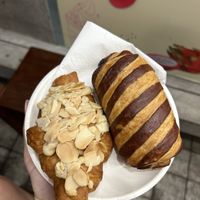 Almond and chocolate croissant  at O Plant-based - Nguyễn Đình Chiểu in Ho Chi Minh City