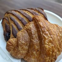 Pain au Chocolat (30k) 🍫🥐 | Plain Croissant (20k) 🥐 at O Plant-based - Nguyễn Đình Chiểu in Ho Chi Minh City
