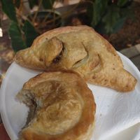 Pan Chard and Samosa. Was not so great to me. at O Plant-based - Nguyễn Đình Chiểu in Ho Chi Minh City