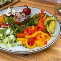 Gemüseplatte auf Nachfrage (am Besten dieses Foto zeigen)  at Weingut Bayer-Erbhof in Donnerskirchen