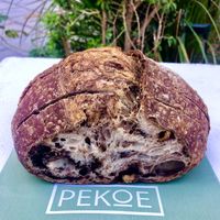Cocoa hazelnut loaf  at Pekoe in Dubai