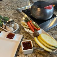 Vegan Garden Pot entree at The Melting Pot in Jacksonville