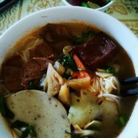 beef noodle soup, vegan at Loving Hut - Bien Tinh Thuong in Da Nang